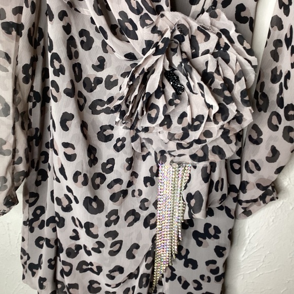 Marianna Senchina Animal Print Dress XS - Picture 7 of 14